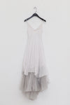 Marc Le Bihan Knitted Frill Tulle Dress Collection Two-layer Tulle French Handmade MLB-2104-BC GLACIER Glacier 2104